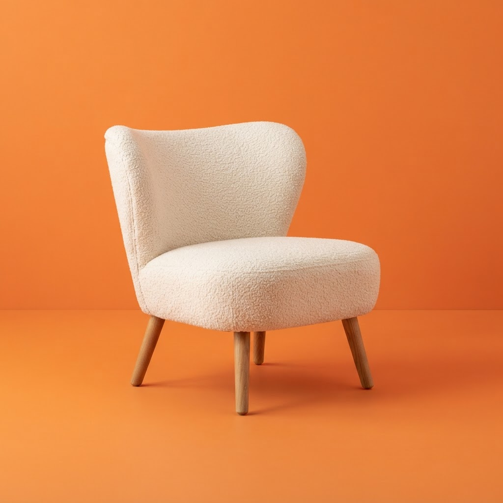 Cloud Bouclé Accent Chair