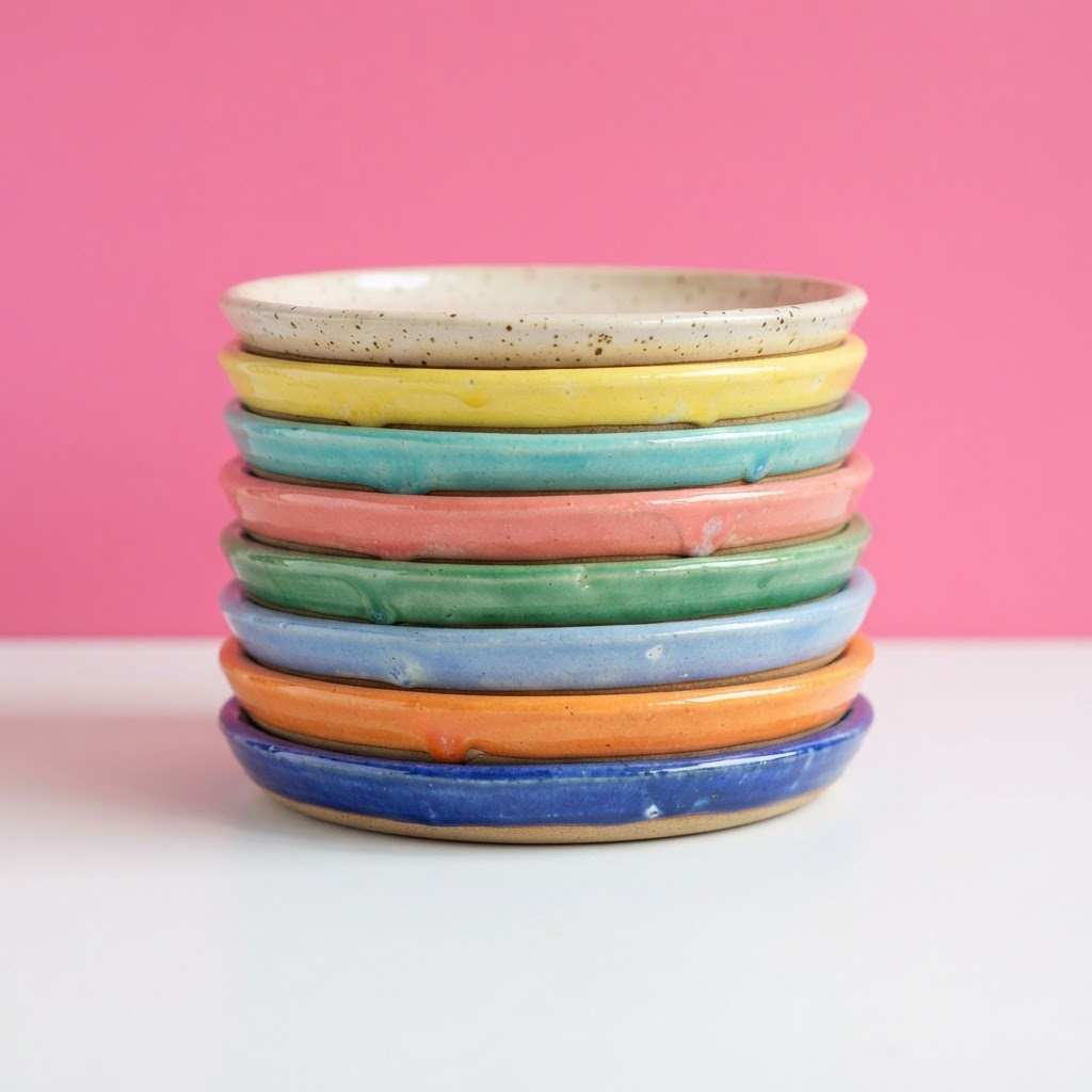 Hand-Glazed Dinner Plates